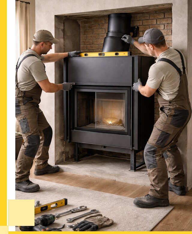 Установка каминных топок в Кинешме под ключ от 18193 р. | ЭриданКнш