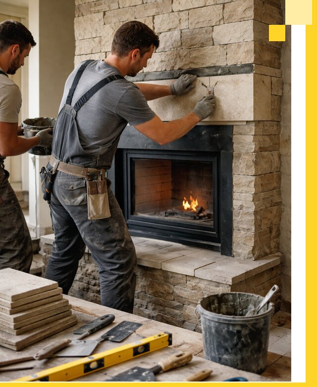 Проектирование и установка открытых каминов в Кинешме