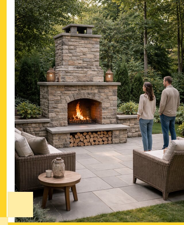 Уличные камины из кирпича в Кинешме от 151605 р. | ЭриданКнш