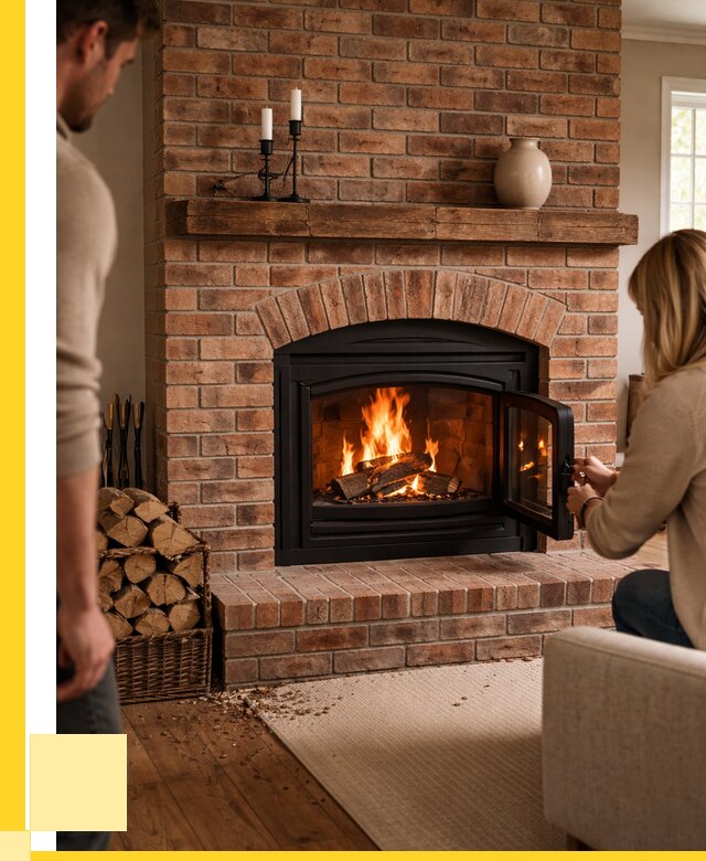 Кирпичные камины под ключ в Кинешме от 151605 р. | ЭриданКнш