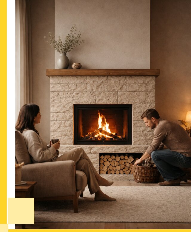 Камины для дома в Кинешме под ключ от 151605 р. | ЭриданКнш