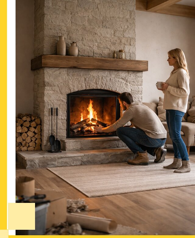 Камины для загородного дома в Кинешме от 353745 р., ЭриданКнш