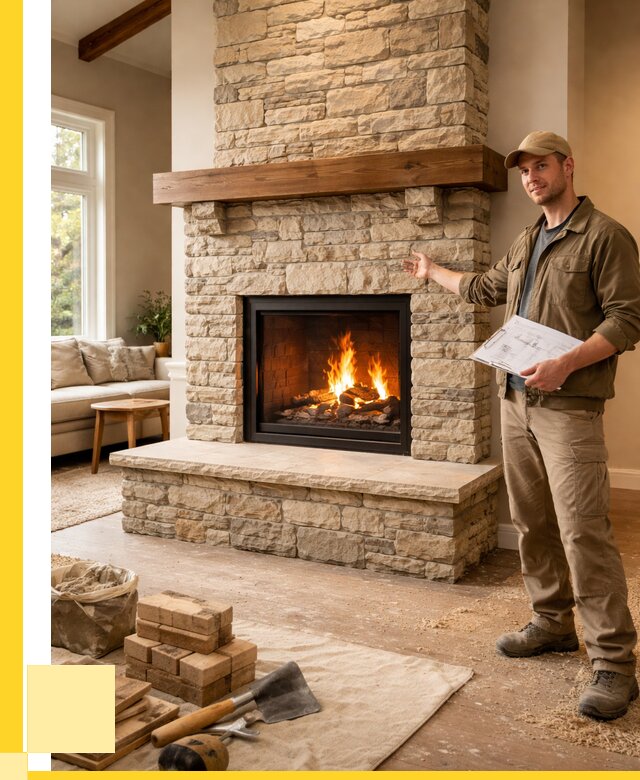 Камины под ключ в Кинешме от 181926 р. | ЭриданКнш — установка