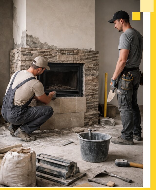 Камины под ключ в Кинешме: проект, изготовление и монтаж