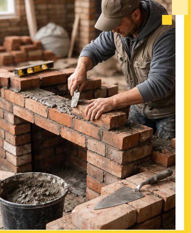 Кладка каминов под ключ в Кинешме профессиональная отделка и монтаж