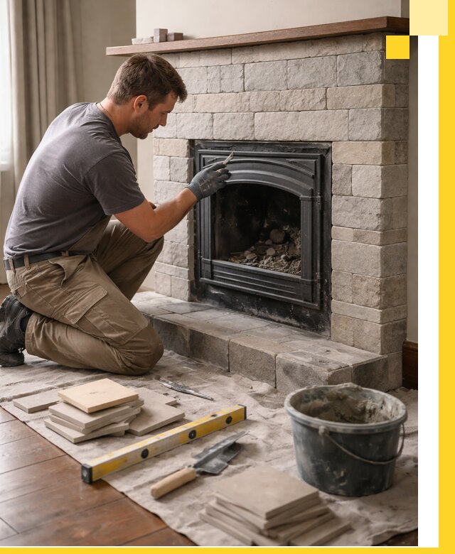 Профессиональный ремонт каминов в Кинешме восстановление и сервис