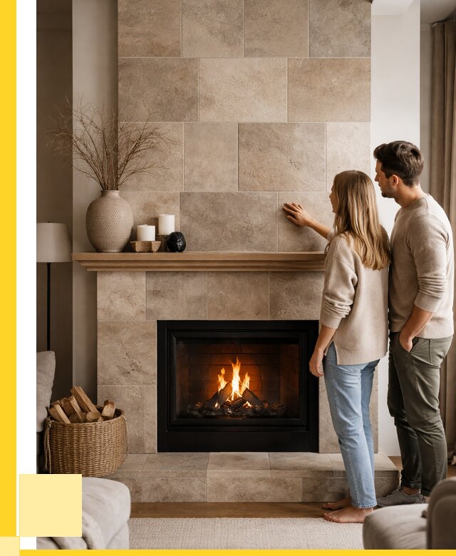 Облицовка каминов керамогранитом в Кинешме от 4548 р. | ЭриданКнш