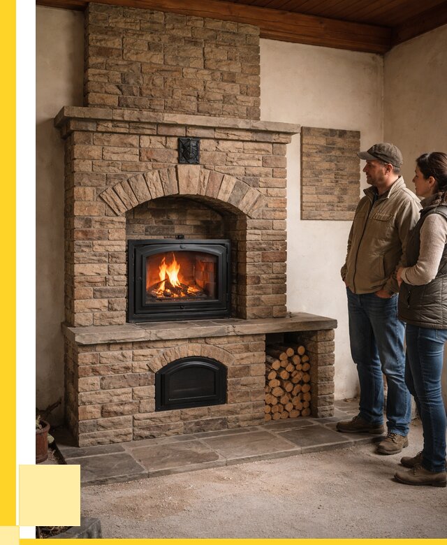 Кирпичная печь под ключ в Кинешме от 151605 р. | ЭриданКнш