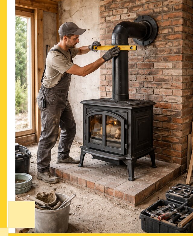 Монтаж печей установка банной печи в Кинешме от 15161 р. | ЭриданКнш