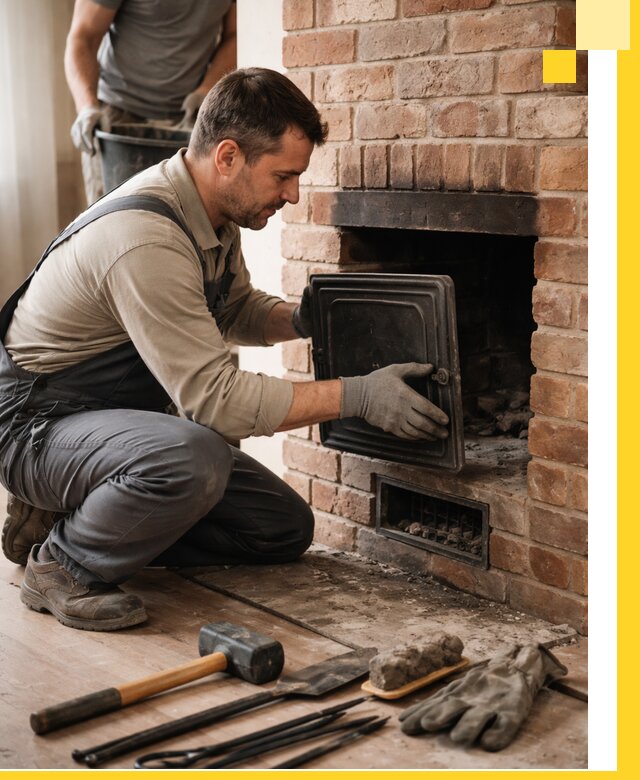 Ремонт печей в Кинешме с гарантией качества и безопасности