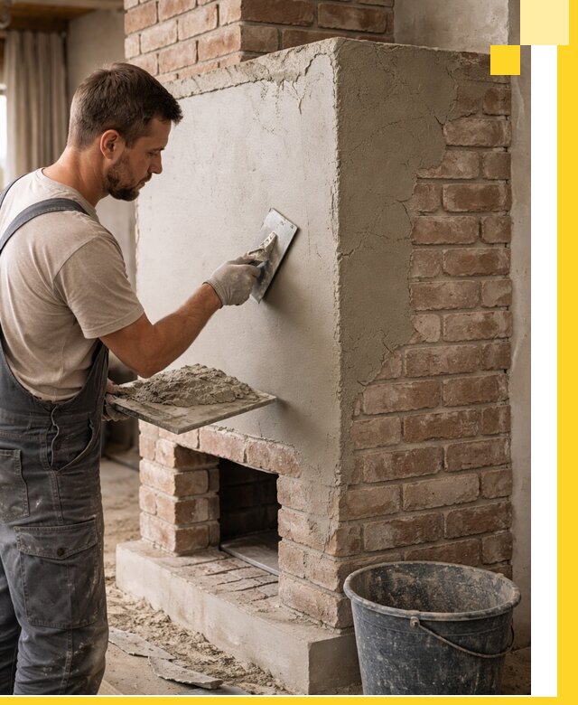 Отделка печей и облицовка каминов в Кинешме под ключ