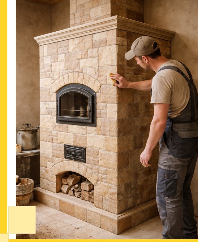 Облицовка печей в Кинешме от 4548 р. под ключ | ЭриданКнш