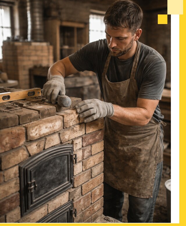 Изготовление печей на заказ в Кинешме с проектом и монтажом