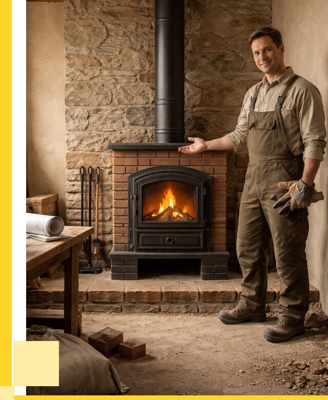 Печи отопительные из кирпича в Кинешме от 80856 р., ЭриданКнш