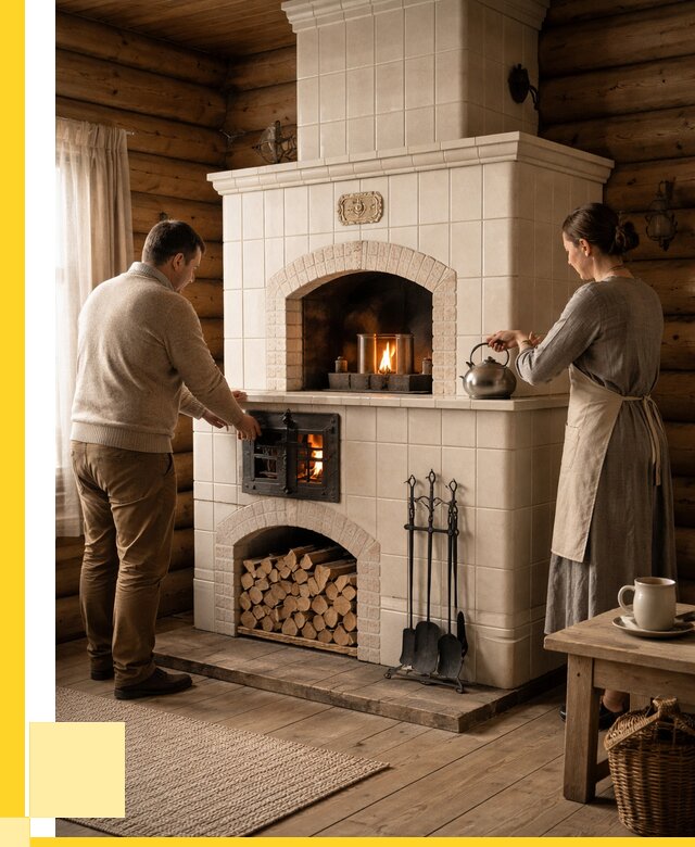 Русские печи в Кинешме: установка от 151605 р. ЭриданКнш