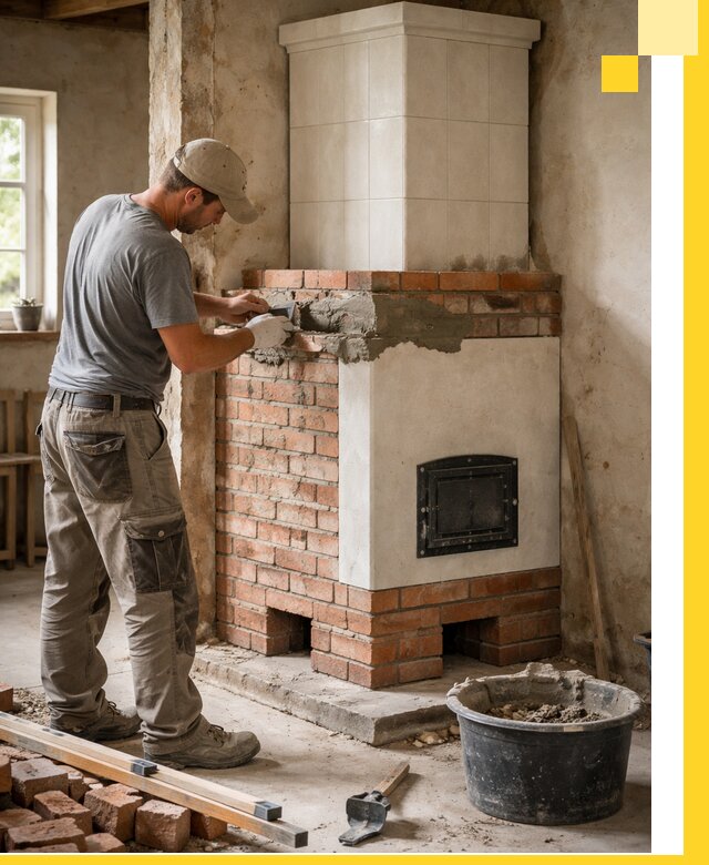 Изготовление и установка печей-голландок под ключ в Кинешме