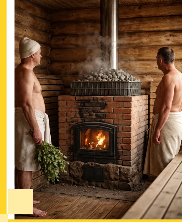 Печи для парной в Кинешме под ключ от 65696 р. - ЭриданКнш