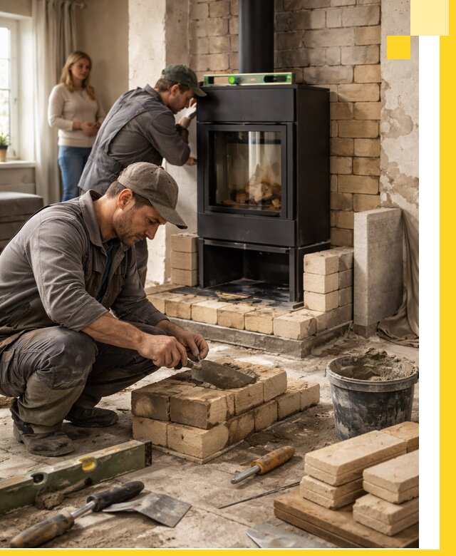 Печи и камины под ключ: проект, установка в Кинешме