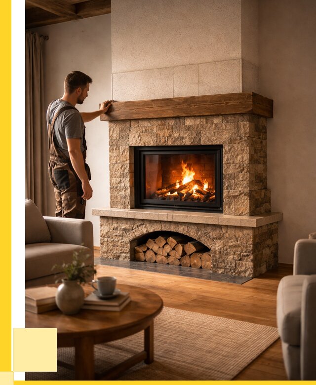 Печи камины для дома под ключ в Кинешме от 55589 р. | ЭриданКнш