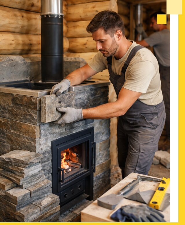 Печи для бани под ключ в Кинешме: изготовление и монтаж