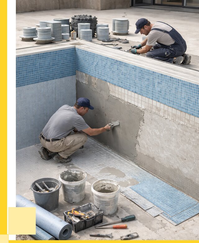 Ремонт и обслуживание бассейнов в Кинешме от 25268 р. | ЭриданКнш