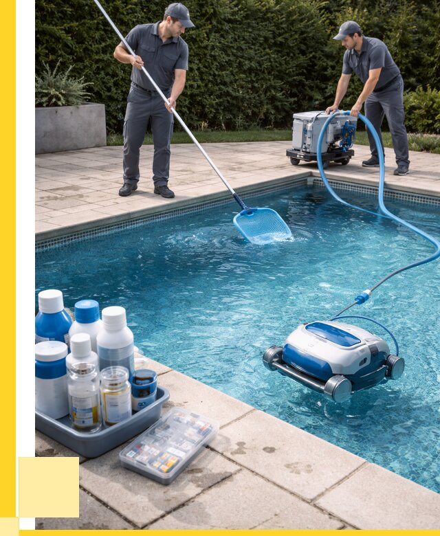 Чистка бассейнов в Кинешме роботами, от 4548 р. | ЭриданКнш