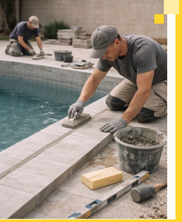 Отделка бассейнов в Кинешме: декоративная отделка и гидроизоляция