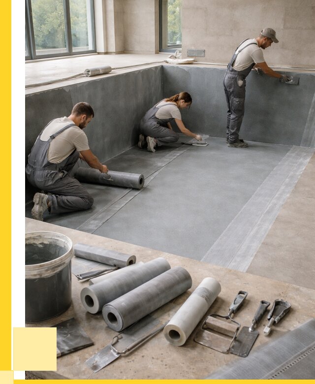 Гидроизоляция бассейнов в Кинешме от 2021 р., ЭриданКнш