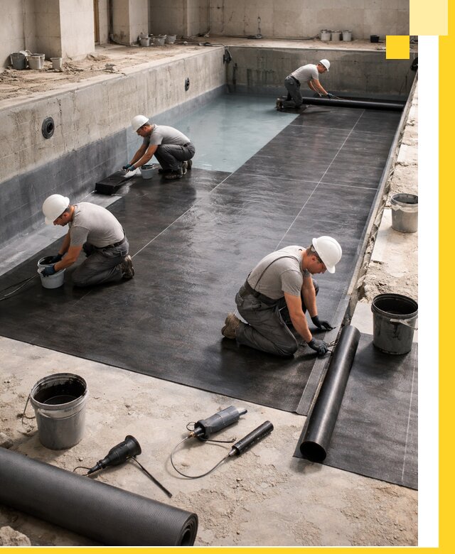 Профессиональная гидроизоляция бассейнов и чаш в Кинешме под ключ