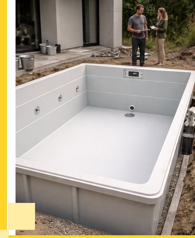 Полипропиленовые бассейны в Кинешме от 252675 р. | ЭриданКнш