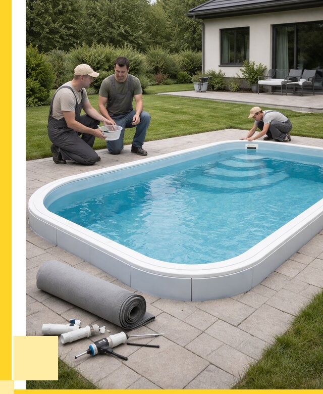 Пластиковый бассейн купить в Кинешме от 252675 р., ЭриданКнш