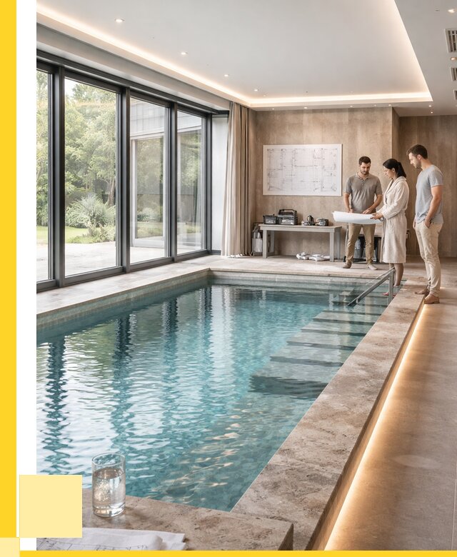 Закрытые бассейны под ключ в Кинешме от 2526750 р. | ЭриданКнш