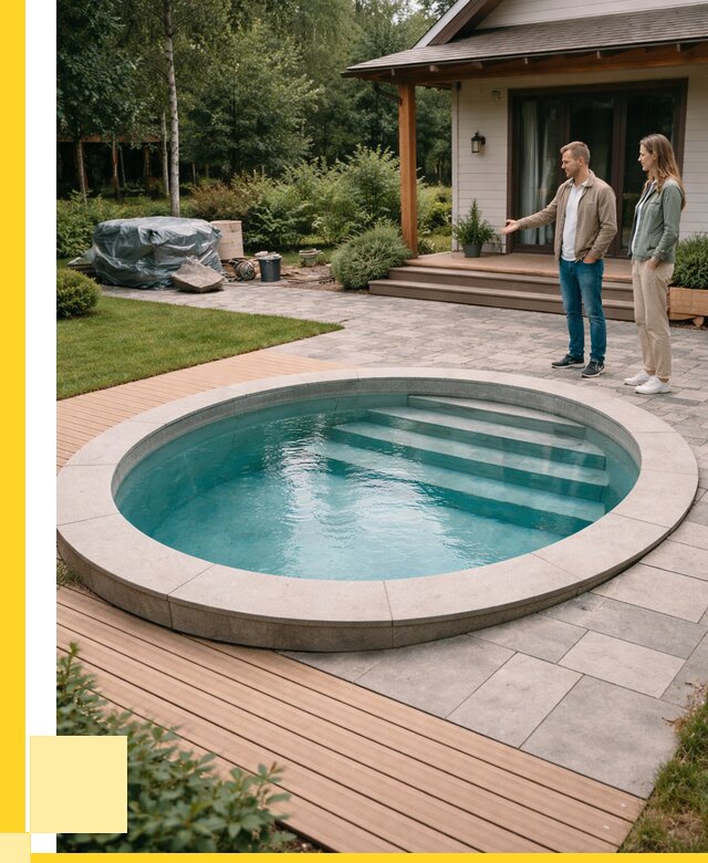 Бассейн на даче под ключ в Кинешме от 202140 р., ЭриданКнш