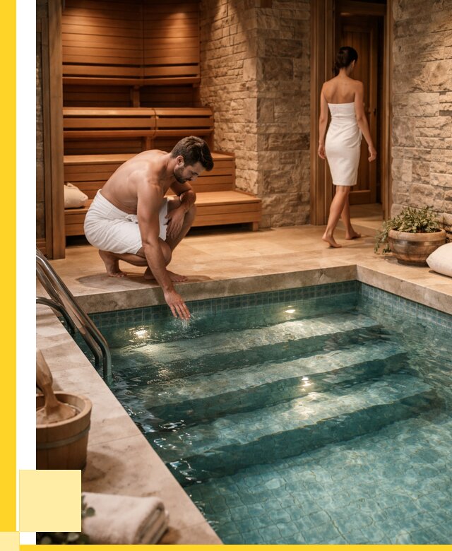 Сауна с бассейном под ключ в Кинешме от 121284 р., ЭриданКнш