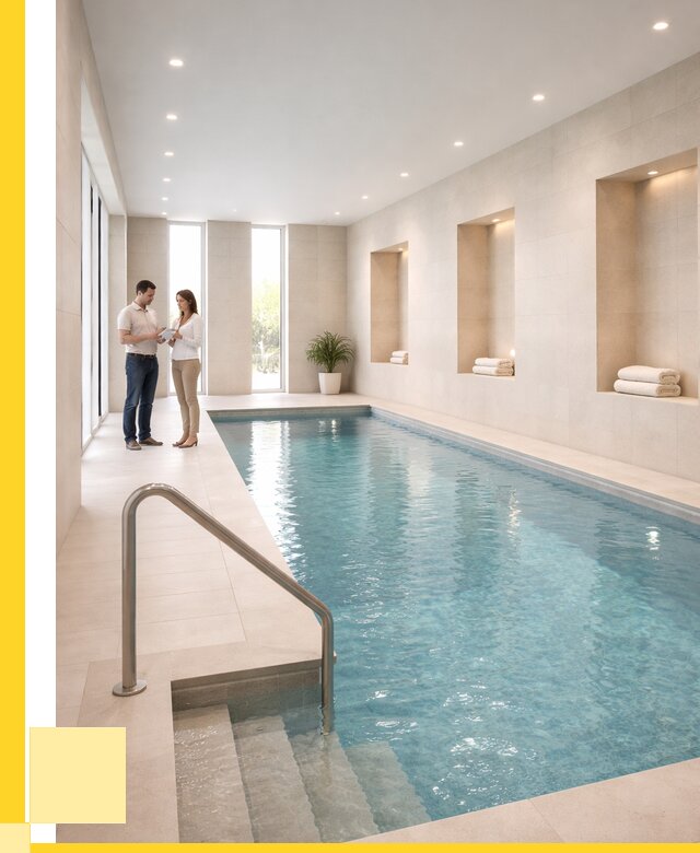 Бассейны в помещении под ключ в Кинешме от 1516050 р. | ЭриданКнш