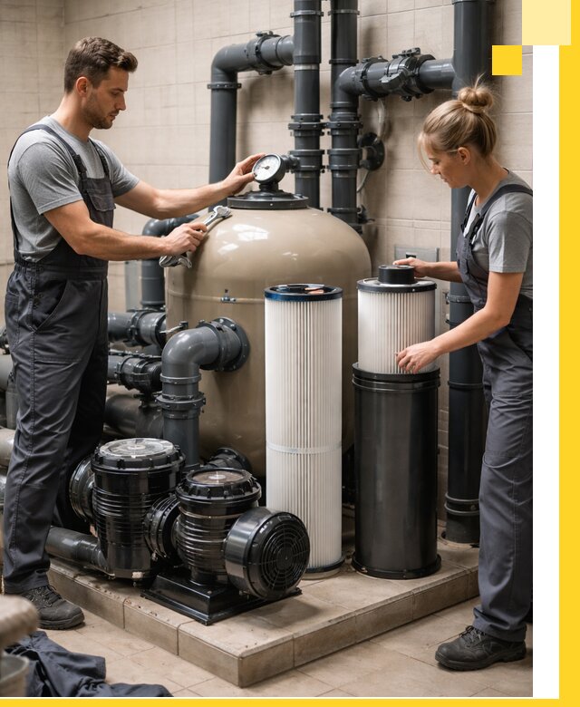 Фильтры и системы фильтрации для бассейнов в Кинешме