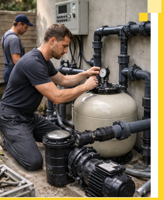 Поставка и монтаж фильтровального оборудования для бассейнов в Кинешме