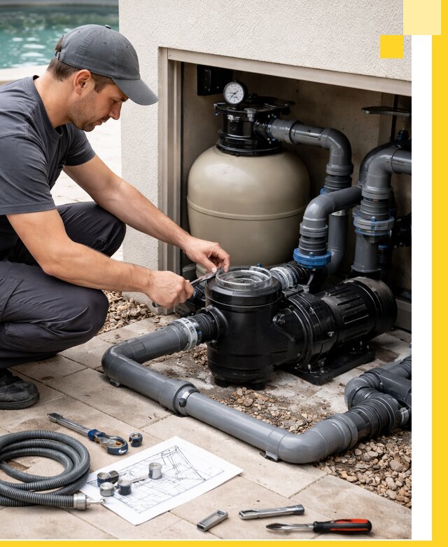 Поставка, монтаж и сервис насосов для бассейнов в Кинешме