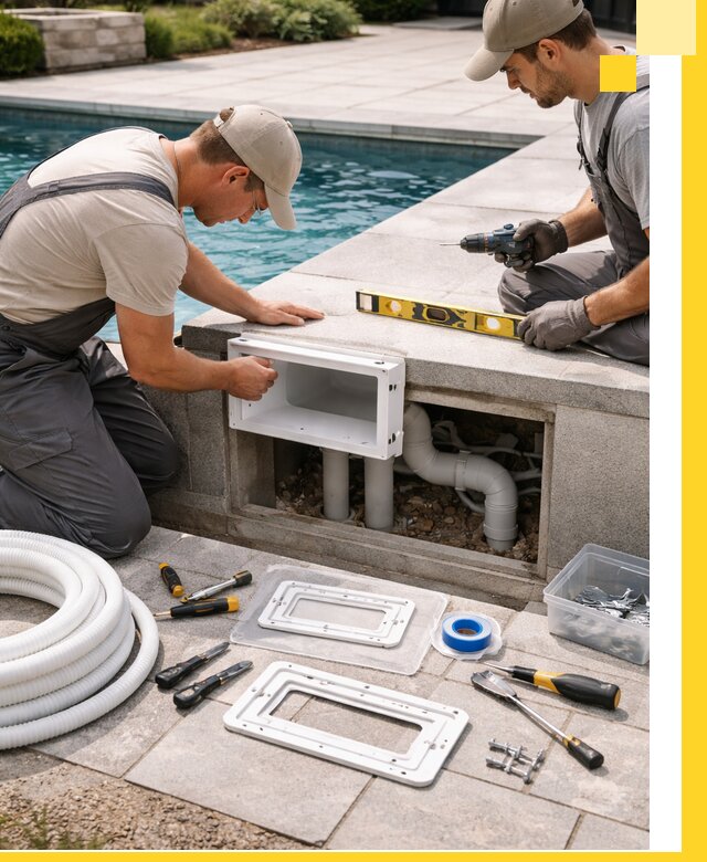 Поставка и установка скиммеров для бассейнов в Кинешме