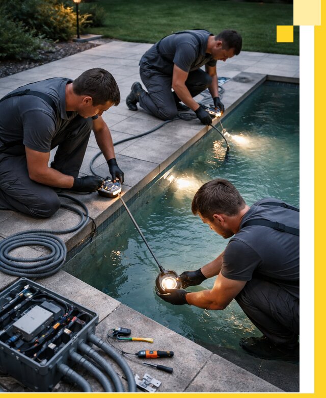 Профессиональное освещение бассейнов в Кинешме: дизайн и монтаж