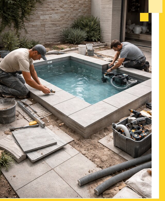 Мини бассейны под ключ в Кинешме, дизайн и установка