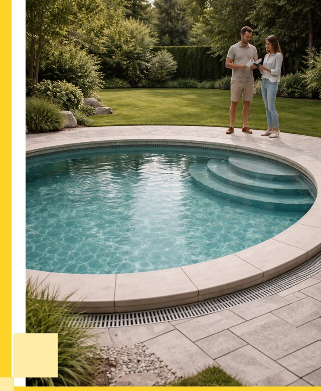 Круглые каркасные бассейны купить в Кинешме от 252675 р. | ЭриданКнш