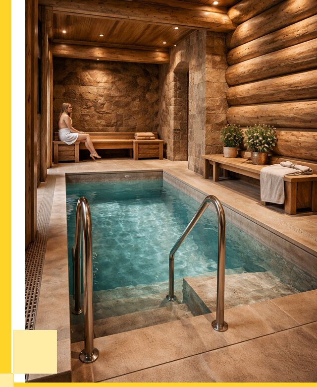 Аренда бани с бассейном в Кинешме от 1516050 р. | ЭриданКнш