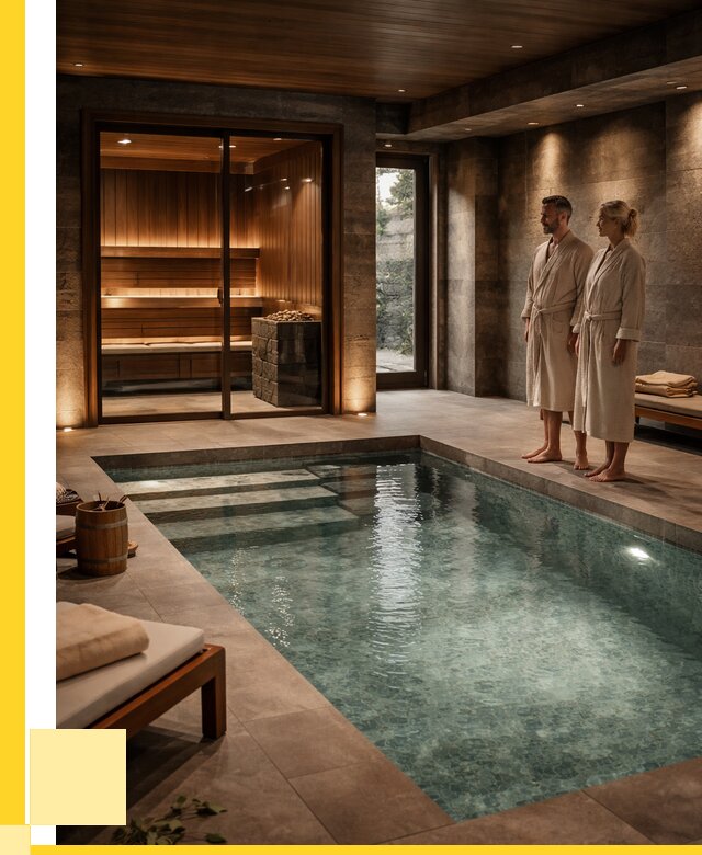 Сауна с большим бассейном в Кинешме от 1212840 р. ЭриданКнш