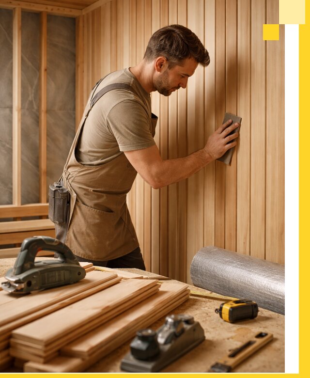 Профессиональная отделка саун и парных под ключ в Кинешме