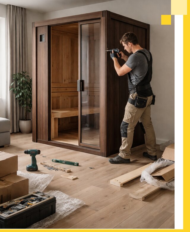 Установка и производство мини саун под ключ в Кинешме