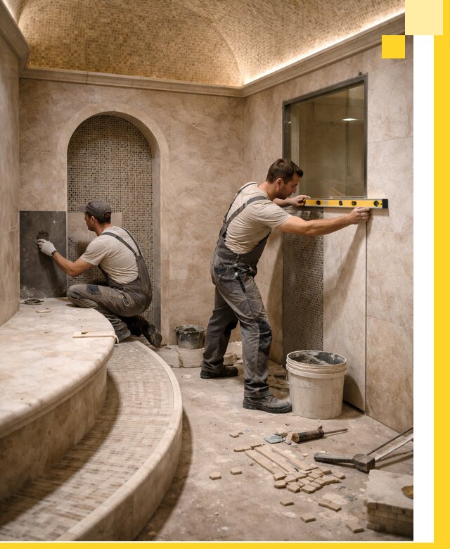 Проектирование и строительство саун с хамамом под ключ в Кинешме