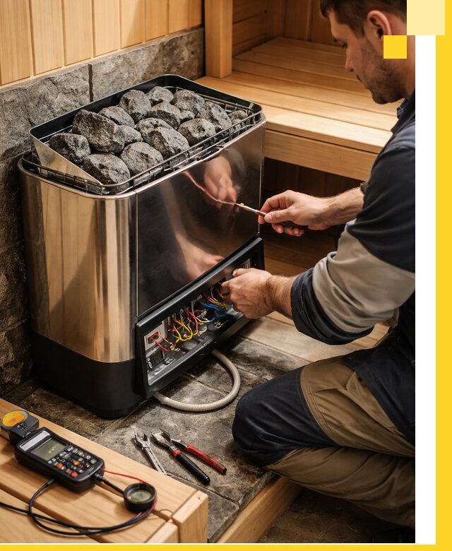 Продажа и установка электрокаменок для саун в Кинешме