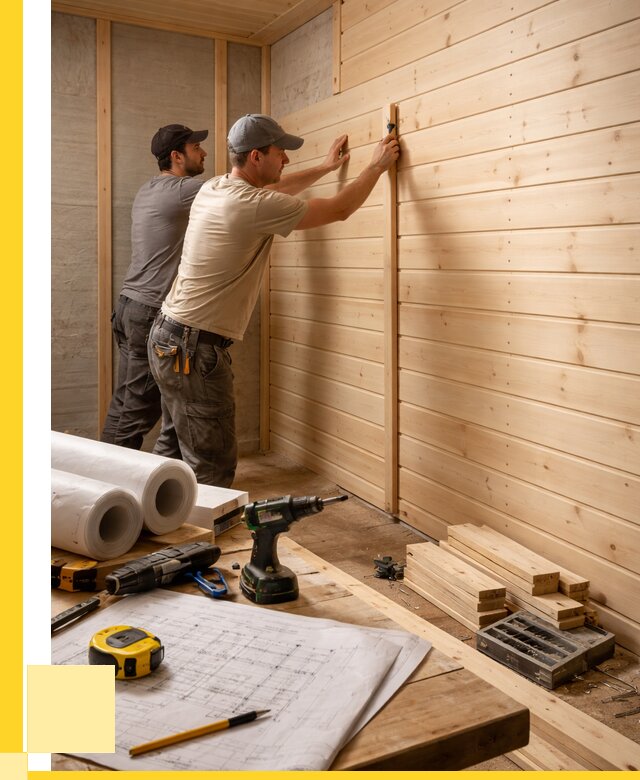 Обшивка бани вагонкой в Кинешме от 1213 р., ЭриданКнш