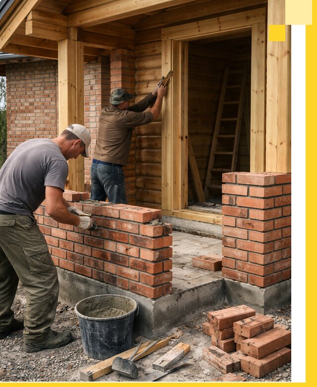 Строительство кирпичных бань под ключ в Кинешме с гарантией качества